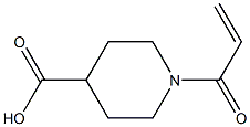 1-acryloylpiperidine-4-carboxylic acid 구조식 이미지