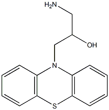 1-amino-3-(10H-phenothiazin-10-yl)propan-2-ol Structure