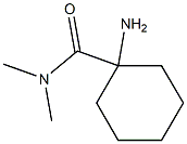 1-amino-N,N-dimethylcyclohexanecarboxamide 구조식 이미지