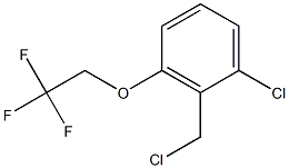 1-chloro-2-(chloromethyl)-3-(2,2,2-trifluoroethoxy)benzene Structure