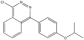 1-chloro-4-[4-(propan-2-yloxy)phenyl]phthalazine 구조식 이미지