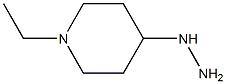 1-ethyl-4-hydrazinylpiperidine 구조식 이미지