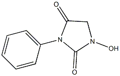 1-hydroxy-3-phenylimidazolidine-2,4-dione Structure