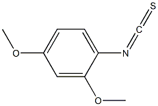 1-isothiocyanato-2,4-dimethoxybenzene 구조식 이미지