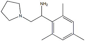 1-mesityl-2-pyrrolidin-1-ylethanamine Structure