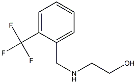 2-({[2-(trifluoromethyl)phenyl]methyl}amino)ethan-1-ol Structure