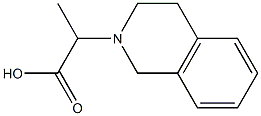 2-(1,2,3,4-tetrahydroisoquinolin-2-yl)propanoic acid 구조식 이미지