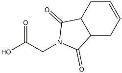2-(1,3-dioxo-2,3,3a,4,7,7a-hexahydro-1H-isoindol-2-yl)acetic acid Structure