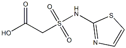 2-(1,3-thiazol-2-ylsulfamoyl)acetic acid Structure