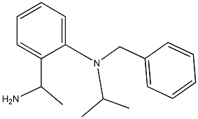 2-(1-aminoethyl)-N-benzyl-N-(propan-2-yl)aniline Structure