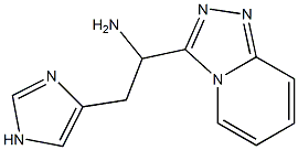 2-(1H-imidazol-4-yl)-1-[1,2,4]triazolo[4,3-a]pyridin-3-ylethanamine 구조식 이미지