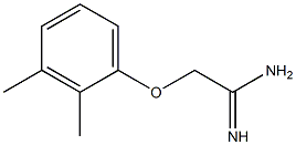 2-(2,3-dimethylphenoxy)ethanimidamide 구조식 이미지