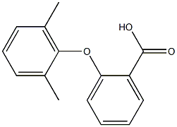 2-(2,6-dimethylphenoxy)benzoic acid 구조식 이미지