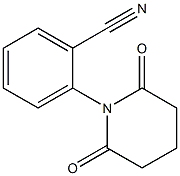 2-(2,6-dioxopiperidin-1-yl)benzonitrile Structure