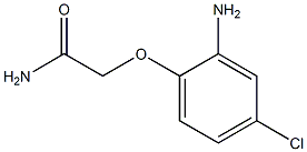 2-(2-amino-4-chlorophenoxy)acetamide Structure