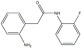 2-(2-aminophenyl)-N-(2-fluorophenyl)acetamide Structure