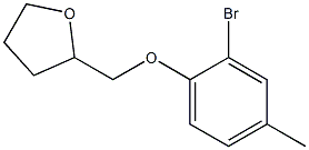 2-(2-bromo-4-methylphenoxymethyl)oxolane Structure