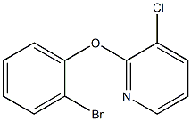 2-(2-bromophenoxy)-3-chloropyridine Structure