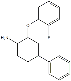 2-(2-fluorophenoxy)-4-phenylcyclohexan-1-amine 구조식 이미지