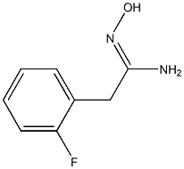 2-(2-fluorophenyl)-N'-hydroxyethanimidamide Structure