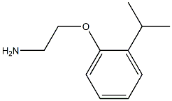 2-(2-isopropylphenoxy)ethanamine Structure