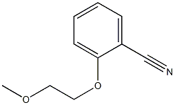 2-(2-methoxyethoxy)benzonitrile Structure