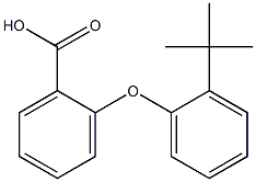 2-(2-tert-butylphenoxy)benzoic acid 구조식 이미지