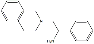 2-(3,4-dihydroisoquinolin-2(1H)-yl)-1-phenylethanamine 구조식 이미지
