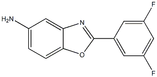 2-(3,5-difluorophenyl)-1,3-benzoxazol-5-amine 구조식 이미지