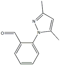 2-(3,5-dimethyl-1H-pyrazol-1-yl)benzaldehyde Structure