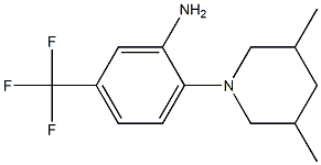 2-(3,5-dimethylpiperidin-1-yl)-5-(trifluoromethyl)aniline 구조식 이미지