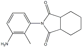 2-(3-amino-2-methylphenyl)hexahydro-1H-isoindole-1,3(2H)-dione 구조식 이미지