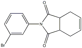 2-(3-bromophenyl)-3a,4,7,7a-tetrahydro-1H-isoindole-1,3(2H)-dione Structure