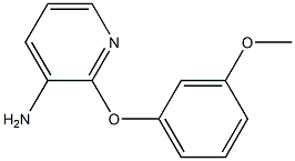 2-(3-methoxyphenoxy)pyridin-3-amine 구조식 이미지