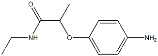 2-(4-aminophenoxy)-N-ethylpropanamide Structure