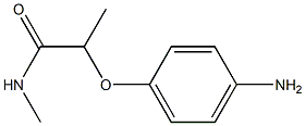 2-(4-aminophenoxy)-N-methylpropanamide 구조식 이미지