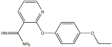 2-(4-ethoxyphenoxy)pyridine-3-carboximidamide 구조식 이미지