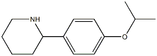2-(4-isopropoxyphenyl)piperidine Structure