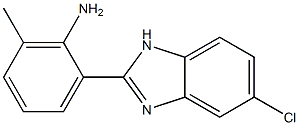 2-(5-chloro-1H-1,3-benzodiazol-2-yl)-6-methylaniline Structure