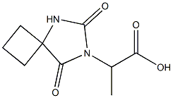 2-(6,8-dioxo-5,7-diazaspiro[3.4]oct-7-yl)propanoic acid 구조식 이미지