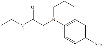 2-(6-amino-1,2,3,4-tetrahydroquinolin-1-yl)-N-ethylacetamide Structure