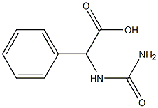 2-(carbamoylamino)-2-phenylacetic acid Structure