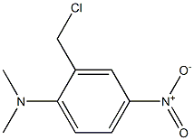 2-(chloromethyl)-N,N-dimethyl-4-nitroaniline 구조식 이미지