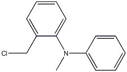 2-(chloromethyl)-N-methyl-N-phenylaniline 구조식 이미지