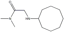 2-(cyclooctylamino)-N,N-dimethylacetamide Structure