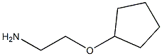 2-(cyclopentyloxy)ethanamine Structure