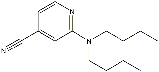 2-(dibutylamino)pyridine-4-carbonitrile Structure