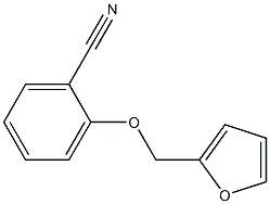 2-(furan-2-ylmethoxy)benzonitrile 구조식 이미지