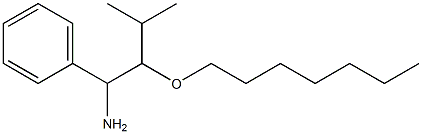 2-(heptyloxy)-3-methyl-1-phenylbutan-1-amine 구조식 이미지