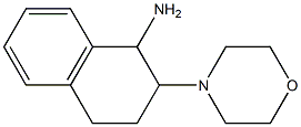 2-(morpholin-4-yl)-1,2,3,4-tetrahydronaphthalen-1-amine Structure